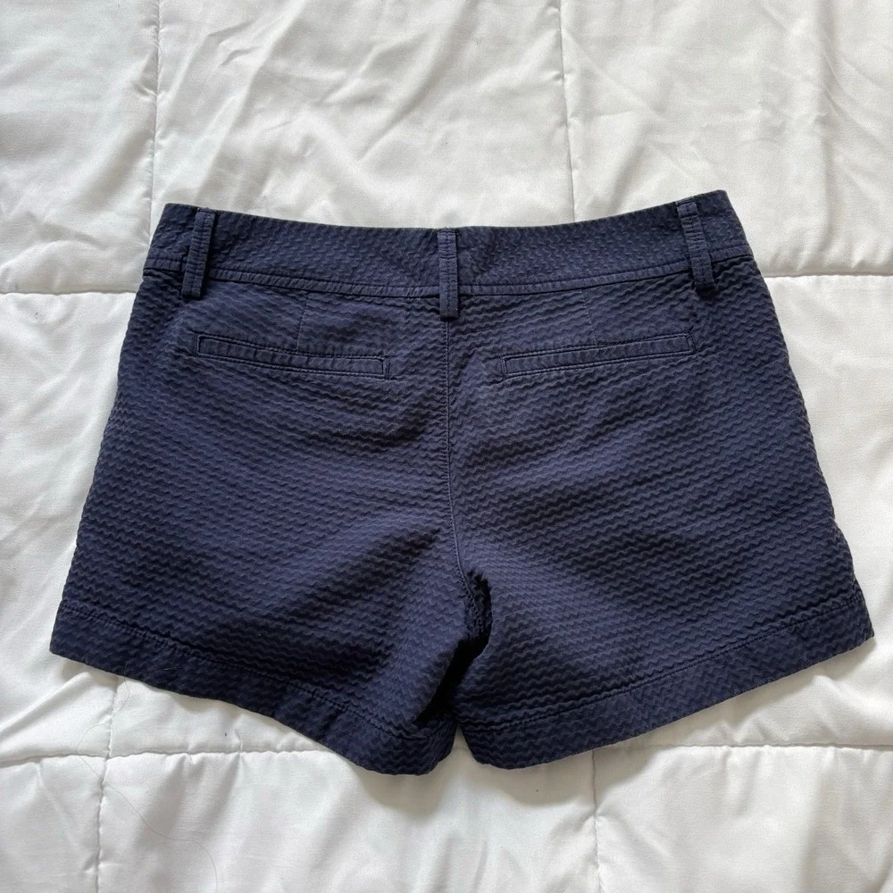 Lilly Pulitzer Mini Shorts Womens 4‎ Blue Callahan 5